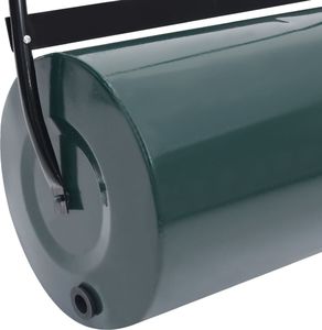 vidaXL Walec do trawnika zielono-czarny 4