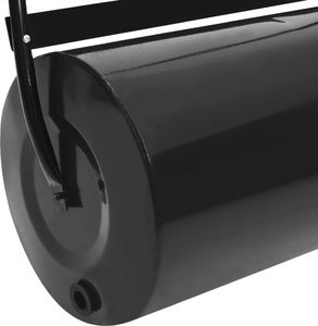 vidaXL Walec do trawnika czarny 4