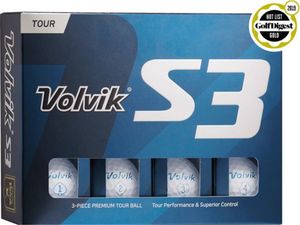 Volvik Piłki golfowe VOLVIK TOUR S3 (białe) 2