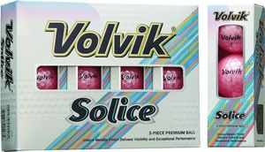 Volvik Piłki golfowe VOLVIK SOLICE (różowa perła) 1