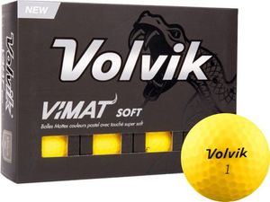 Volvik Piłki golfowe VOLVIK VIMAT Soft (żółty mat) 1
