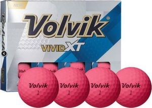 Volvik Piłki golfowe VOLVIK VIVID XT (różowy mat) 1