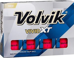 Volvik Piłki golfowe VOLVIK VIVID XT (różowy mat) 2