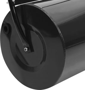 vidaXL Walec do trawnika czarny 4