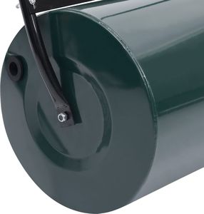 vidaXL Walec do trawnika zielono-czarny 4