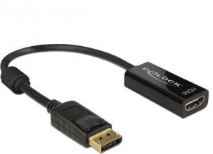 Adapter AV Delock DisplayPort - HDMI czarny (62609) 1