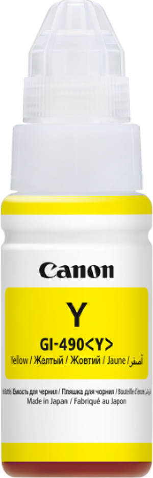 Tusz Canon tusz GI-490 0666C001 (yellow) 1