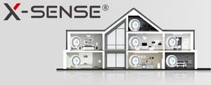 X-SENSE Czujnik - detektor czadu tlenku węgla LCD CO03D X-SENSE uniw 13