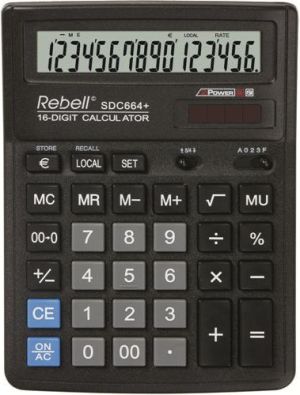 Kalkulator Rebell SDC664+ 1