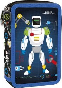 Piórnik Derform PIÓRNIK PODWÓJNY Z WYPOSAŻENIEM ROBOT DERFORM 1