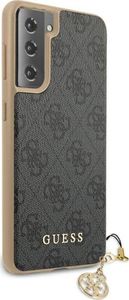 Guess Guess GUHCS21MGF4GGR S21+ G996 szary/grey hardcase 4G Charms Collection 4
