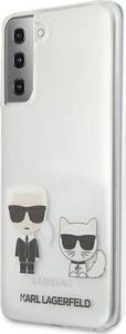 Karl Lagerfeld Karl Lagerfeld KLHCS21SCKTR S21 G991 hardcase Transparent Karl & Choupette 2