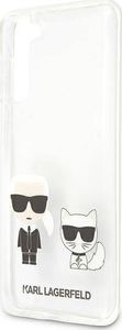 Karl Lagerfeld Karl Lagerfeld KLHCS21MCKTR S21+ G996 hardcase Transparent Karl & Choupette 6