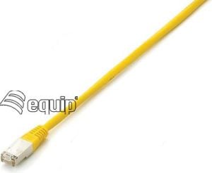 Equip Patchcord Cat6a, S/FTP, 10m, żółty (605666) 1