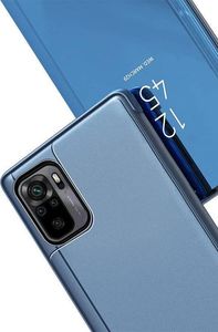 Hurtel Clear View Case futerał etui z klapką Xiaomi Redmi Note 10 / Redmi Note 10S czarny 6
