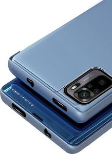 Hurtel Clear View Case futerał etui z klapką Xiaomi Redmi Note 10 / Redmi Note 10S czarny 7