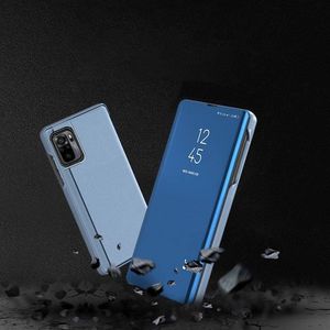 Hurtel Clear View Case futerał etui z klapką Xiaomi Redmi Note 10 / Redmi Note 10S czarny 8