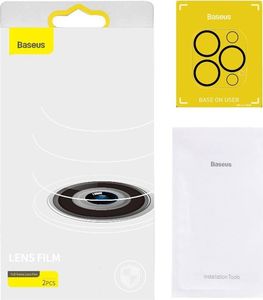 Baseus Baseus 2x szkło hartowane 0,3 mm na cały aparat obiektyw iPhone 12 Pro (SGAPIPH61P-AJT02) 14