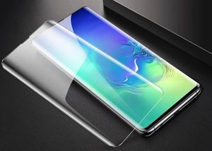 Hurtel Wozinsky Tempered Glass UV szkło hartowane UV 9H Samsung Galaxy S21 Ultra 5G (in-display fingerprint sensor friendly) - szkło bez kleju i lampki LED 11