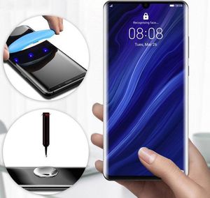 Hurtel Wozinsky Tempered Glass UV szkło hartowane UV 9H Samsung Galaxy S21 Ultra 5G (in-display fingerprint sensor friendly) - szkło bez kleju i lampki LED 2