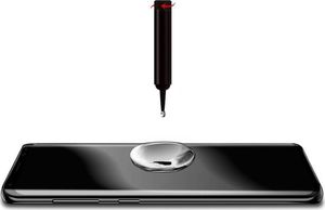 Hurtel Wozinsky Tempered Glass UV szkło hartowane UV 9H Samsung Galaxy S21 Ultra 5G (in-display fingerprint sensor friendly) - szkło bez kleju i lampki LED 9