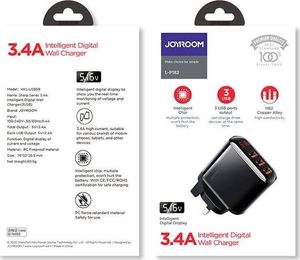 Ładowarka Joyroom 3x USB-A 3.4 A 10