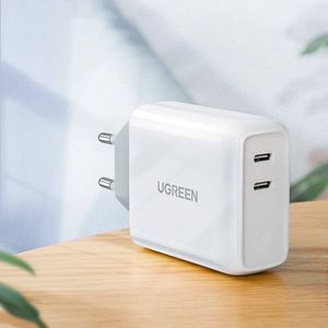 Ładowarka Ugreen 2x USB-C 3 A (70264) 2