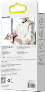 Baseus Baseus Slip-Thru pasek opaska bransoleta do Apple Watch 3/4/5/6/SE 38mm/40mm czarny (LBWSE-01) 6