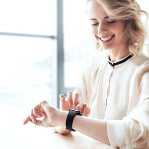 Baseus Baseus Slip-Thru pasek opaska bransoleta do Apple Watch 3/4/5/6/SE 38mm/40mm czarny (LBWSE-01) 9