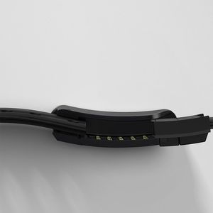 Baseus Baseus Slip-Thru pasek opaska bransoleta do Apple Watch 3/4/5/6/SE 42mm/44mm czarny (LBWSE-A01) 15