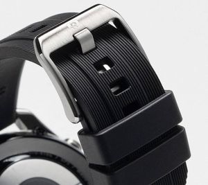 Ringke Ringke Rubber One silikonowa bransoleta opaska pasek do zegarka smartwatch Samsung Galaxy Watch 3 45 mm czarny (COM-B-22-10) 4