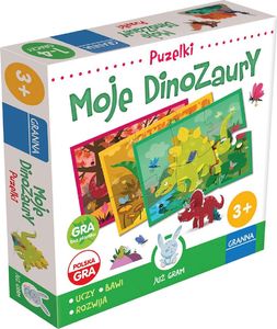 Granna Gra Moje dinozaury puzelki 2021 2