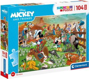Clementoni Puzzle Maxi 104 Mickey and Friends 1