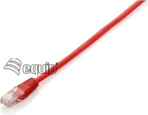 Equip Patchcord Cat5e, U/UTP, 0.25m, czerwony (825423) 1