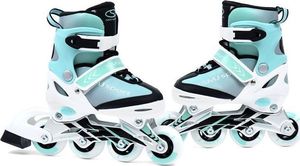 Rolki SMJ sport BS-901MA rekreacyjne regulowane miętowe r. 30-33 3