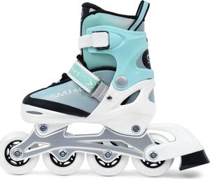 Rolki SMJ sport BS-901MA rekreacyjne regulowane miętowe r. 30-33 6