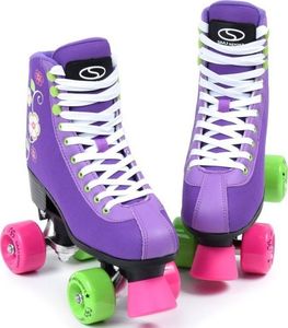 SMJ sport Wrotki rekreacyjne DE006 fioletowe r. 37 3