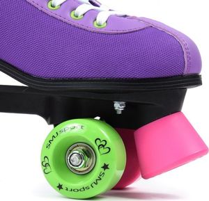 SMJ sport Wrotki rekreacyjne DE006 fioletowe r. 40 7