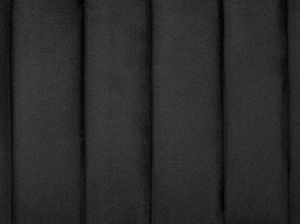 Shumee Fotel welurowy czarny VAASA 6