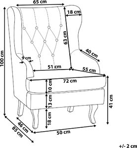 Shumee Fotel uszak welurowy zielony ALTA 8
