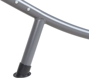 Shumee Leżak ogrodowy z daszkiem szary TERNO 8