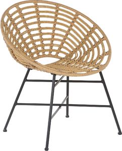 Shumee Zestaw 2 krzeseł rattanowy jasnobrązowy ACERRA 3