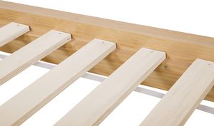 Shumee Łóżko drewniane 180 x 200 cm jasne ROYAN 6