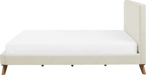 Shumee Łóżko tapicerowane 180 x 200 cm beżowe TALENCE 4