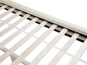 Shumee Łóżko tapicerowane 180 x 200 cm beżowe TALENCE 8