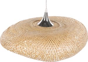 Lampa wisząca Shumee Lampa wisząca bambusowa jasne drewno BOYNE mała 5