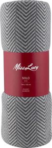 Miss Lucy Koc poliestrowy Miss Lucy Solo 130x150 cm szary 1