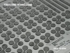 Rezaw-Plast Dywaniki samochodowe REZAW-PLAST 201012 (gumowe, korytkowe) do Kia Sportage III 2010-2015 3