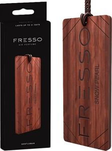 Fresso Zapach samochodowy w drewnie FRESSO Gentleman 1