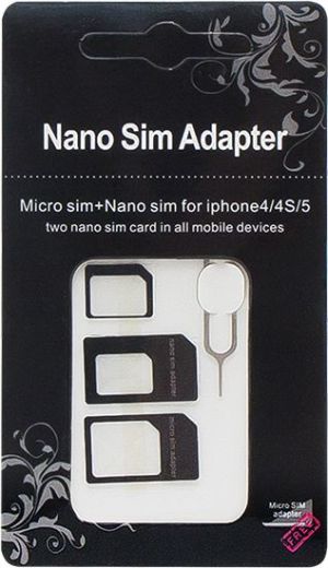 Blow Adapter do kart micro i nano sim Czarny 2